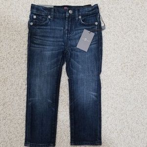 New 7 for all man kind little girls jean size 3t